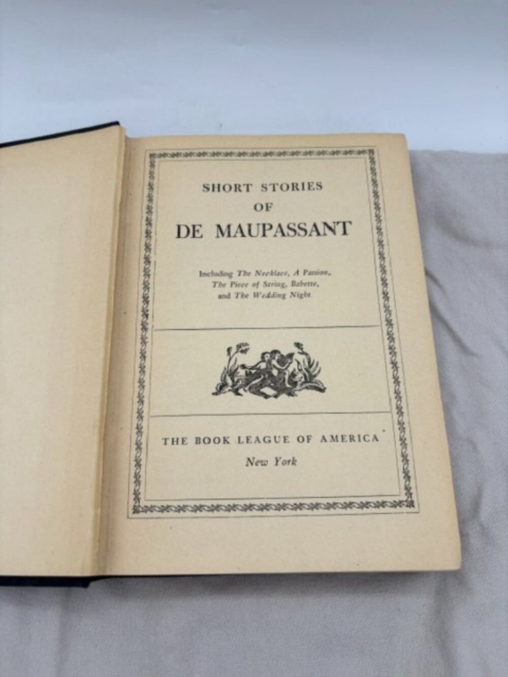 Short Stories Of De Maupassant 1941 Hardcover..